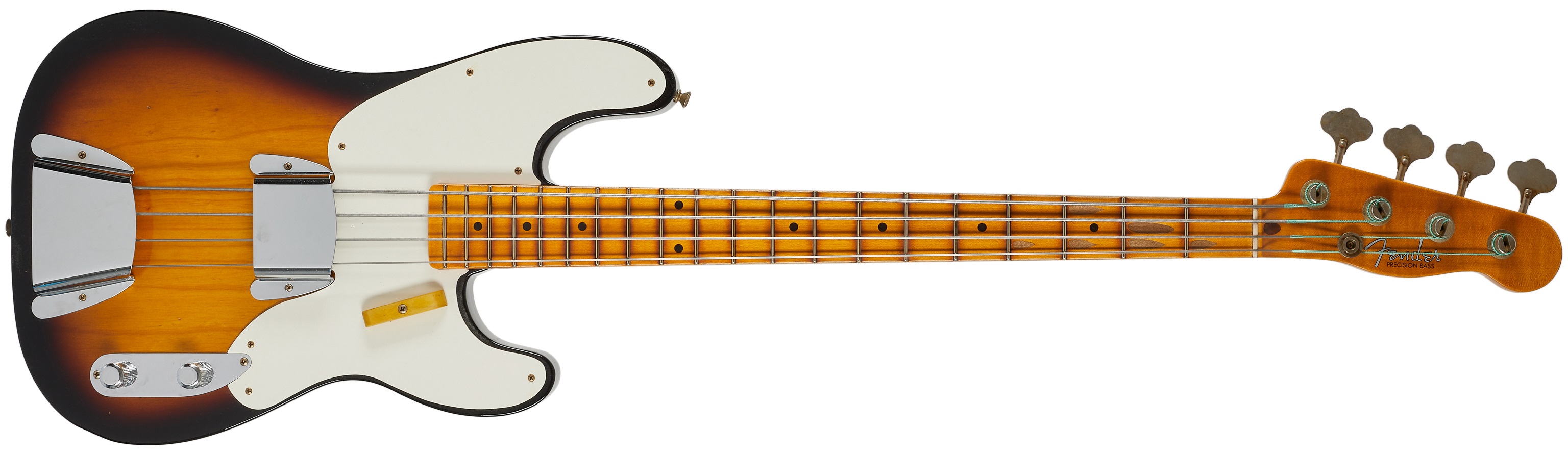 E-shop Fender Custom Shop 53 Precision Bass JRN Relic Aged 2-Color Sunburst
