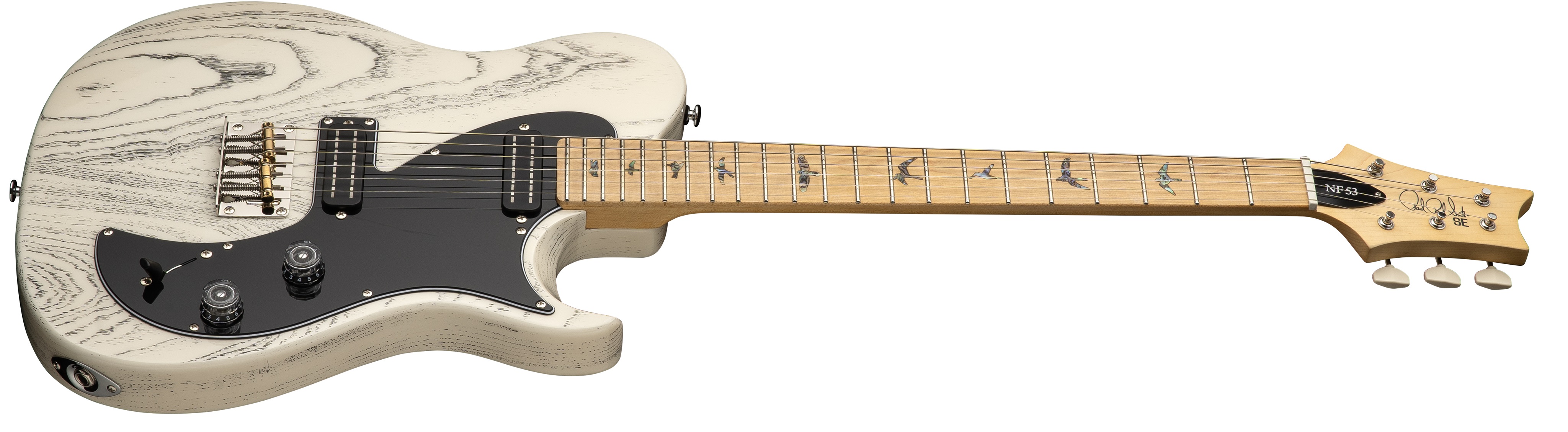 PRS SE NF 53 White Doghair