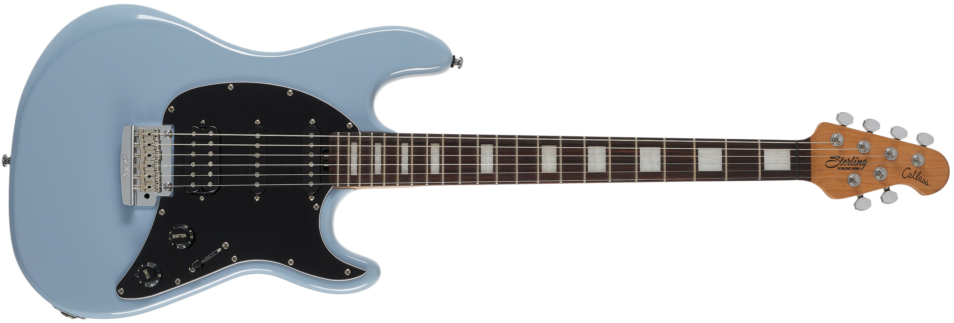 Sterling by Music Man Cutlass CT50HSS Plus Aqua Grey