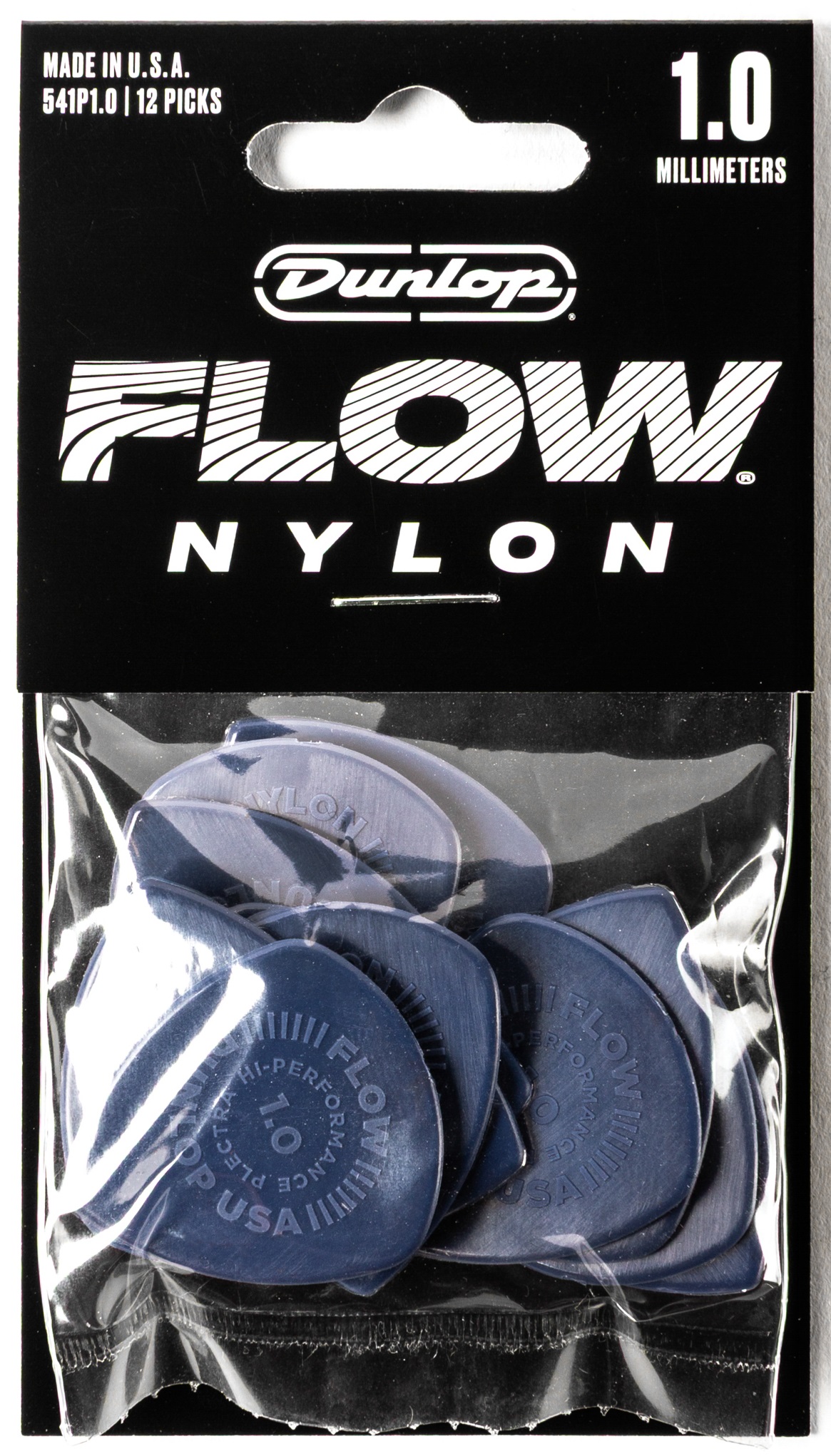 Dunlop Flow Nylon 1.0mm 12 Pack