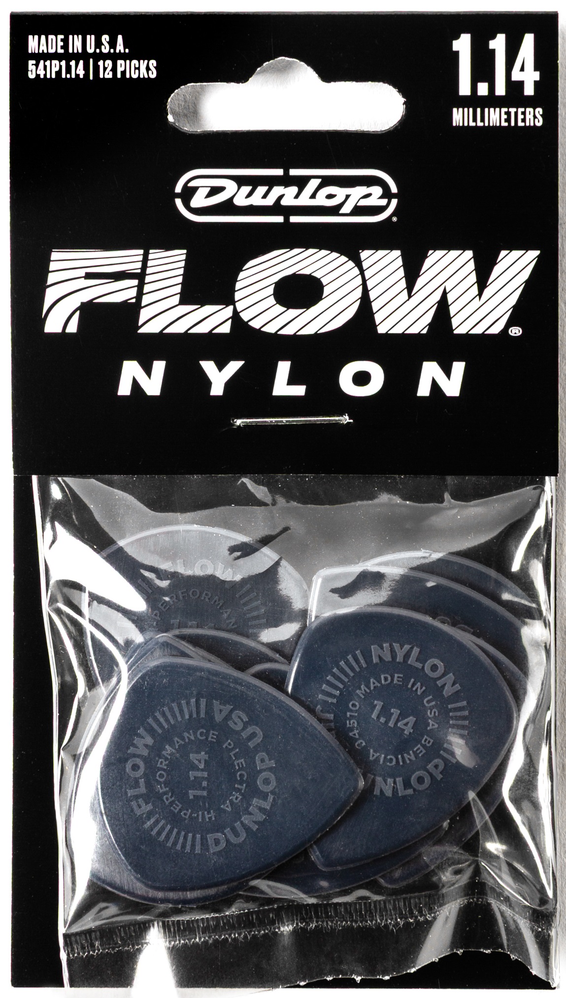 Dunlop Flow Nylon 1.14mm 12 Pack
