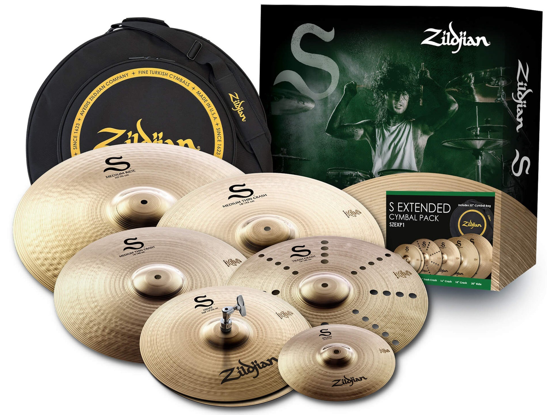 Zildjian S Extended Cymbal Pack