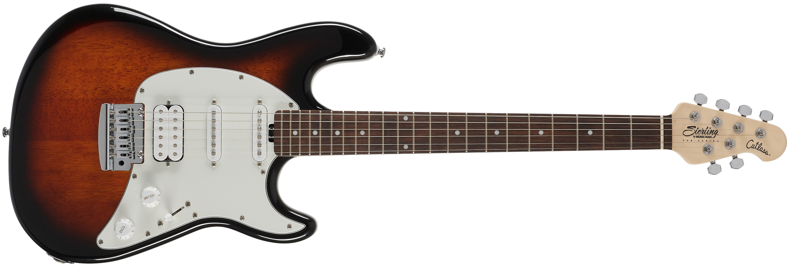 Sterling by Music Man SUB Cutlass CT30HSS Vintage Sunburst