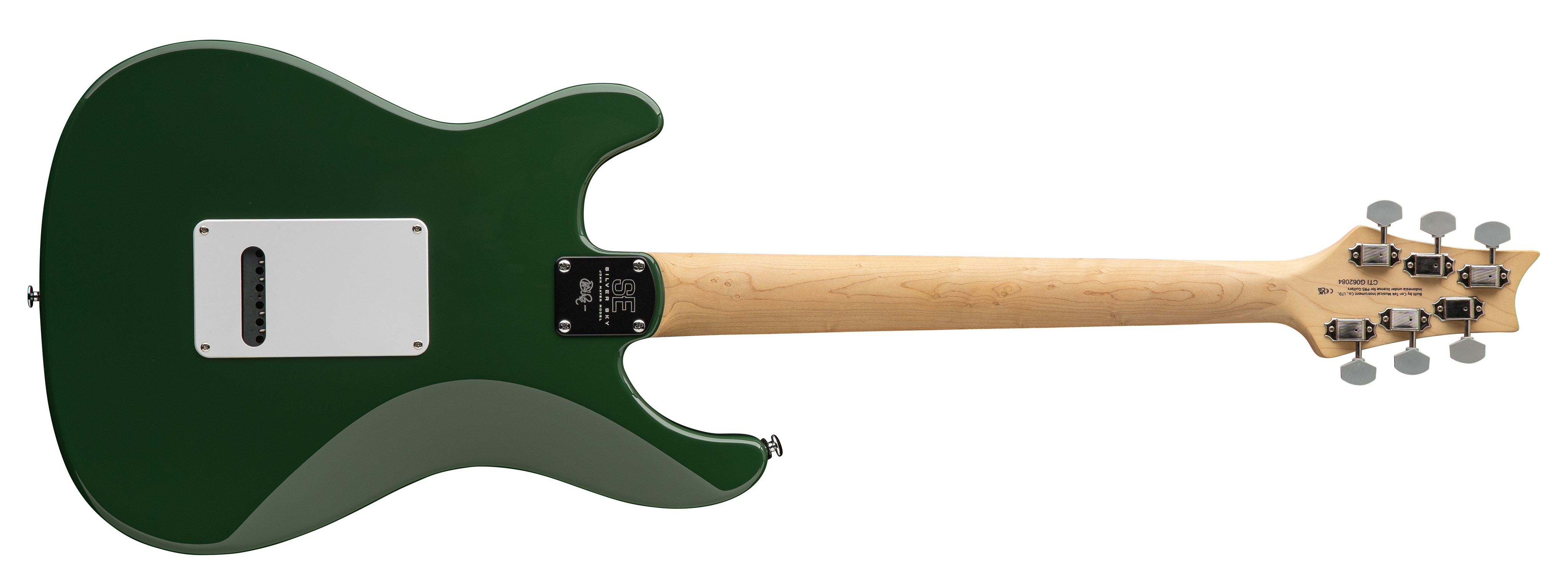 PRS SE Silver Sky RW Laurel Green