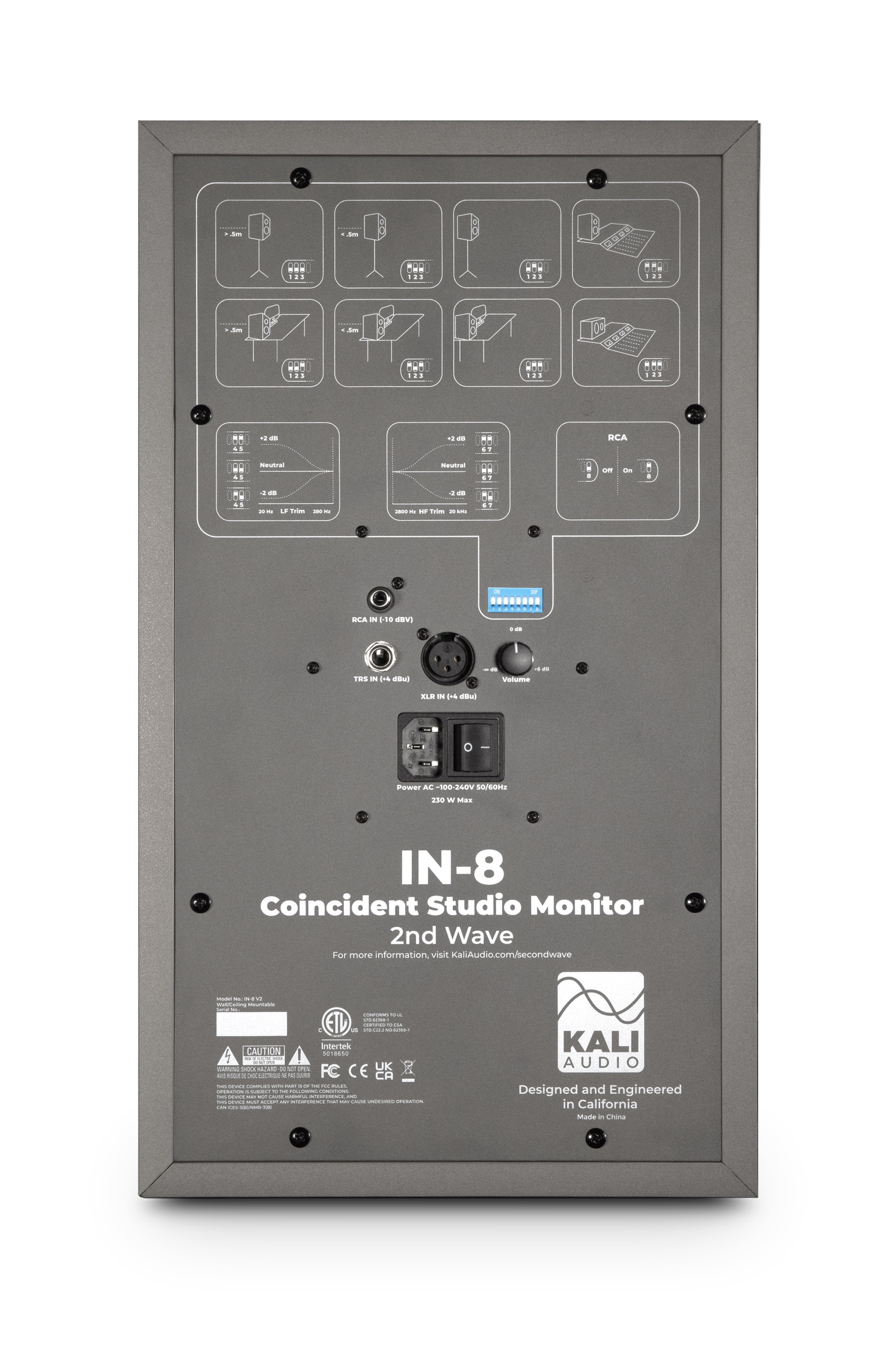 Kali Audio IN8-V2 Grey