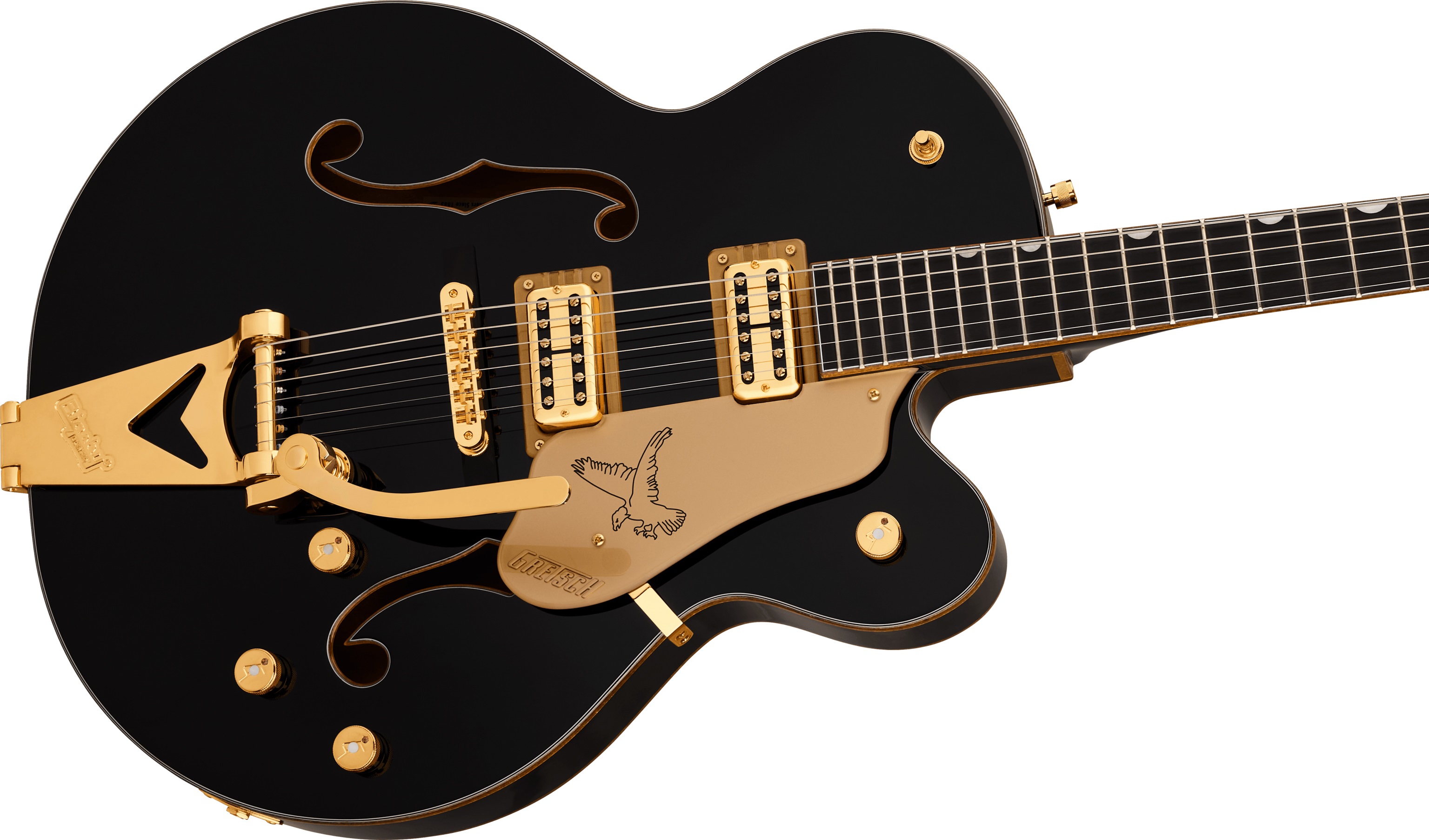 Gretsch Synchromatic Falcon Hollow Body Single-Cut with Bigsby EB Blac