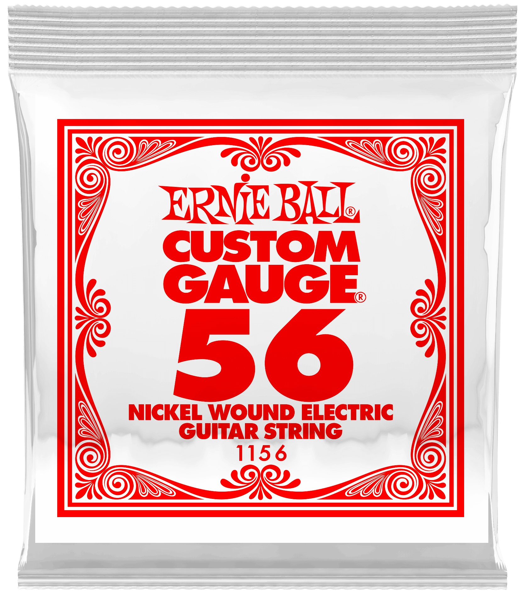 Ernie Ball 1156 Nickel-Wound Electric Guitar 0.056