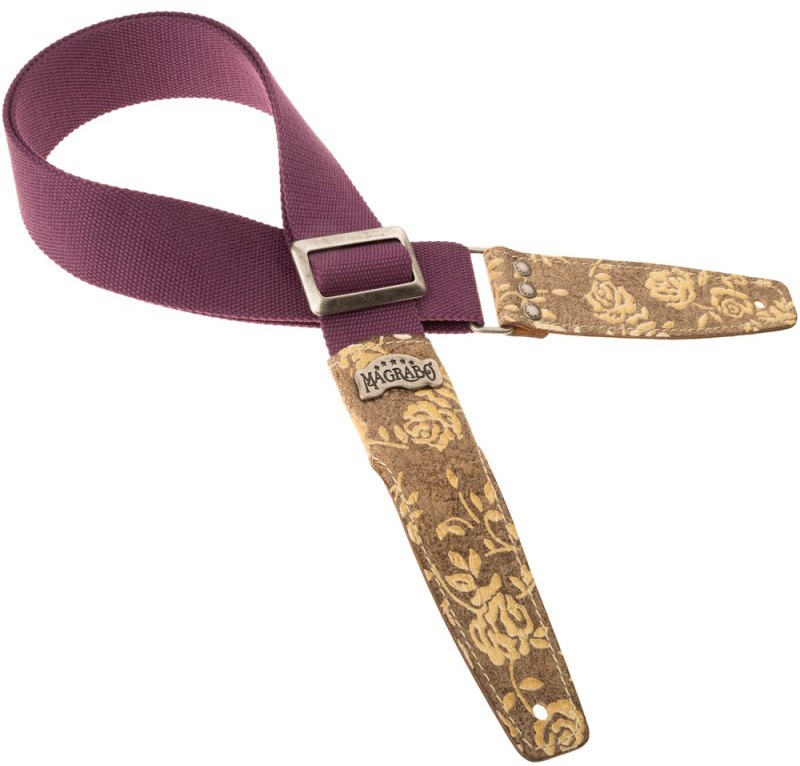 Magrabò Stripe SS Cotton Plum / Rosa Bianca 5 cm