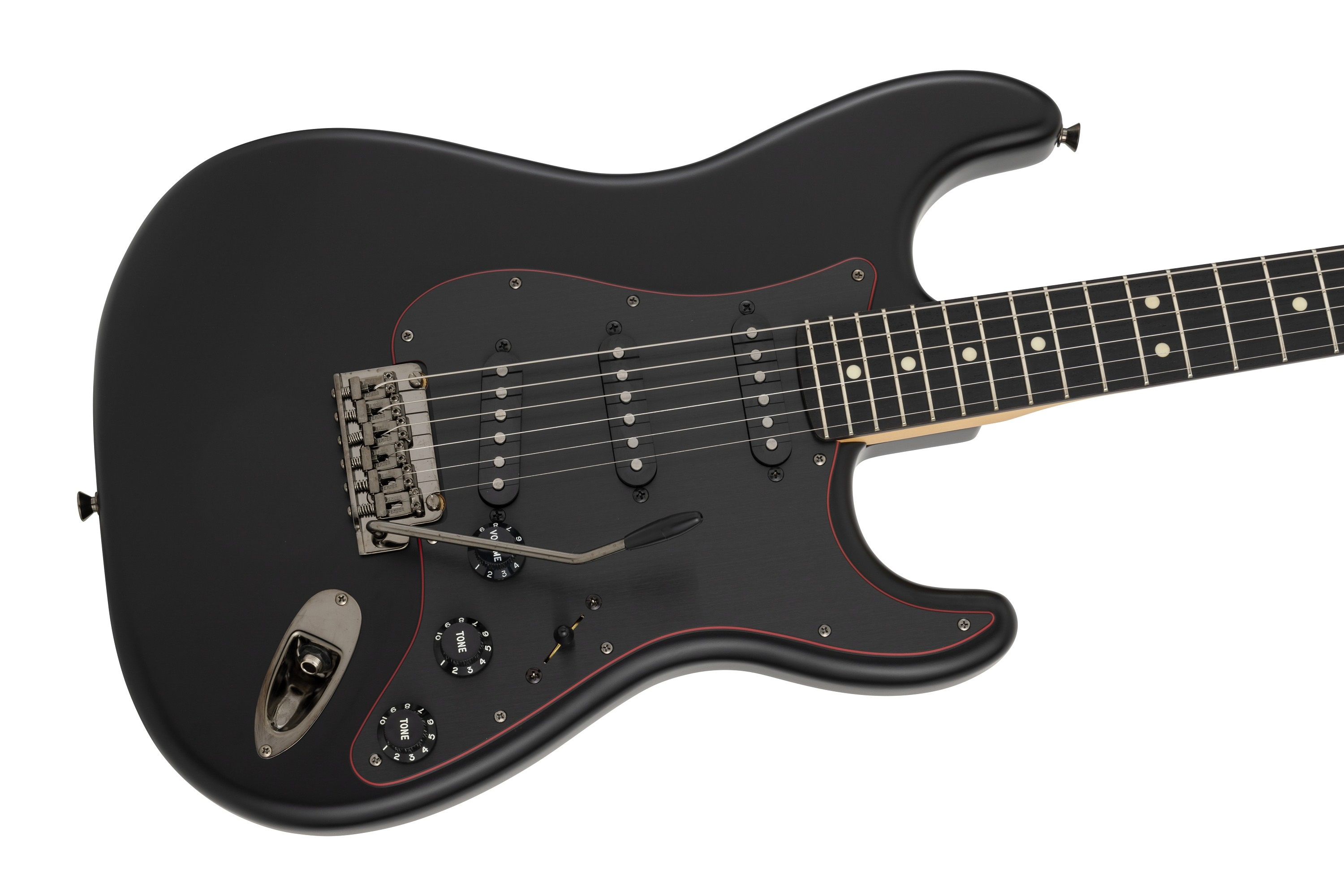 Fender MIJ LE Hybrid II Stratocaster Noir RW BK