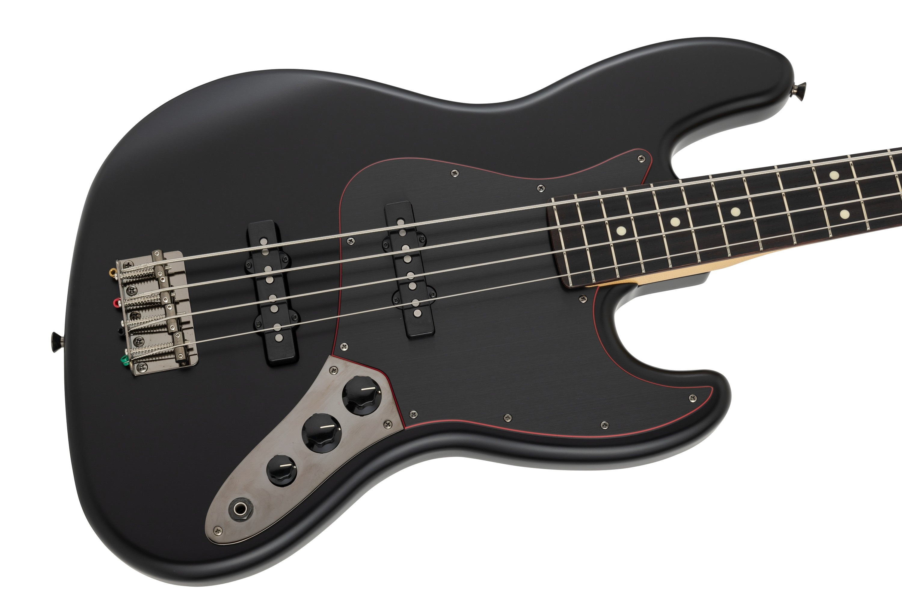 Fender MIJ LE Hybrid II Jazz Bass Noir RW BK