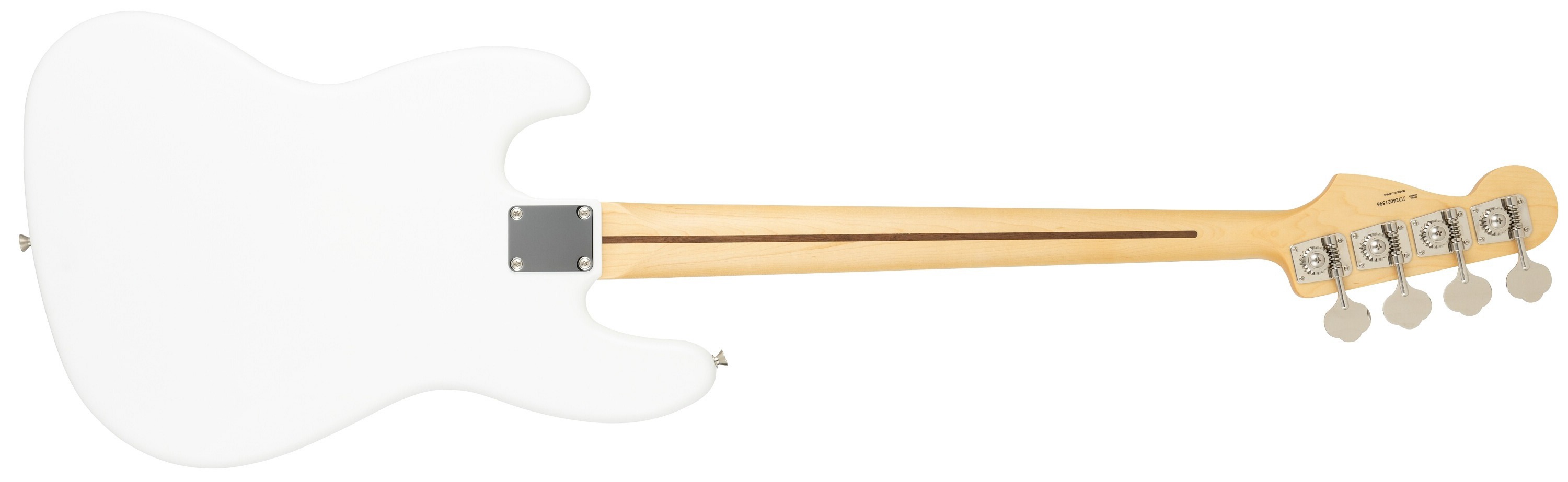 Fender MIJ LE Hybrid II Jazz Bass Blanc RW WH