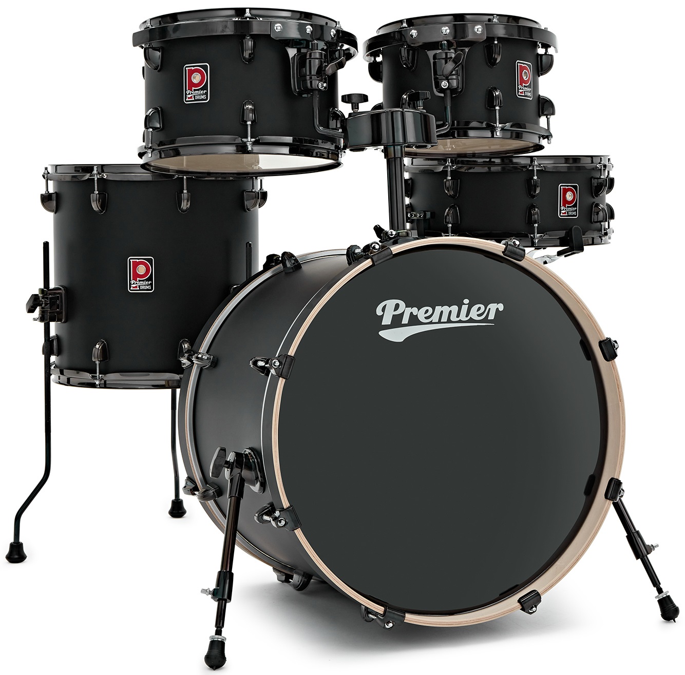 Premier Artist 20" 5pc Fusion Shell Pack Matte Black