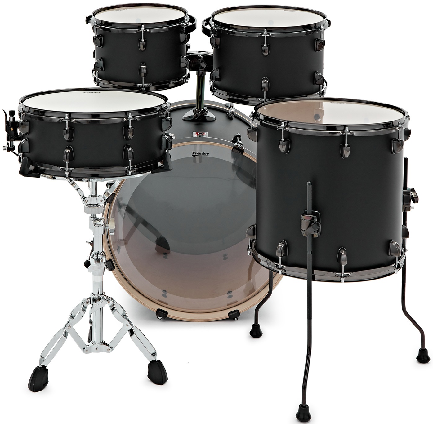 Premier Artist 20″ 5pc Fusion Shell Pack Matte Black