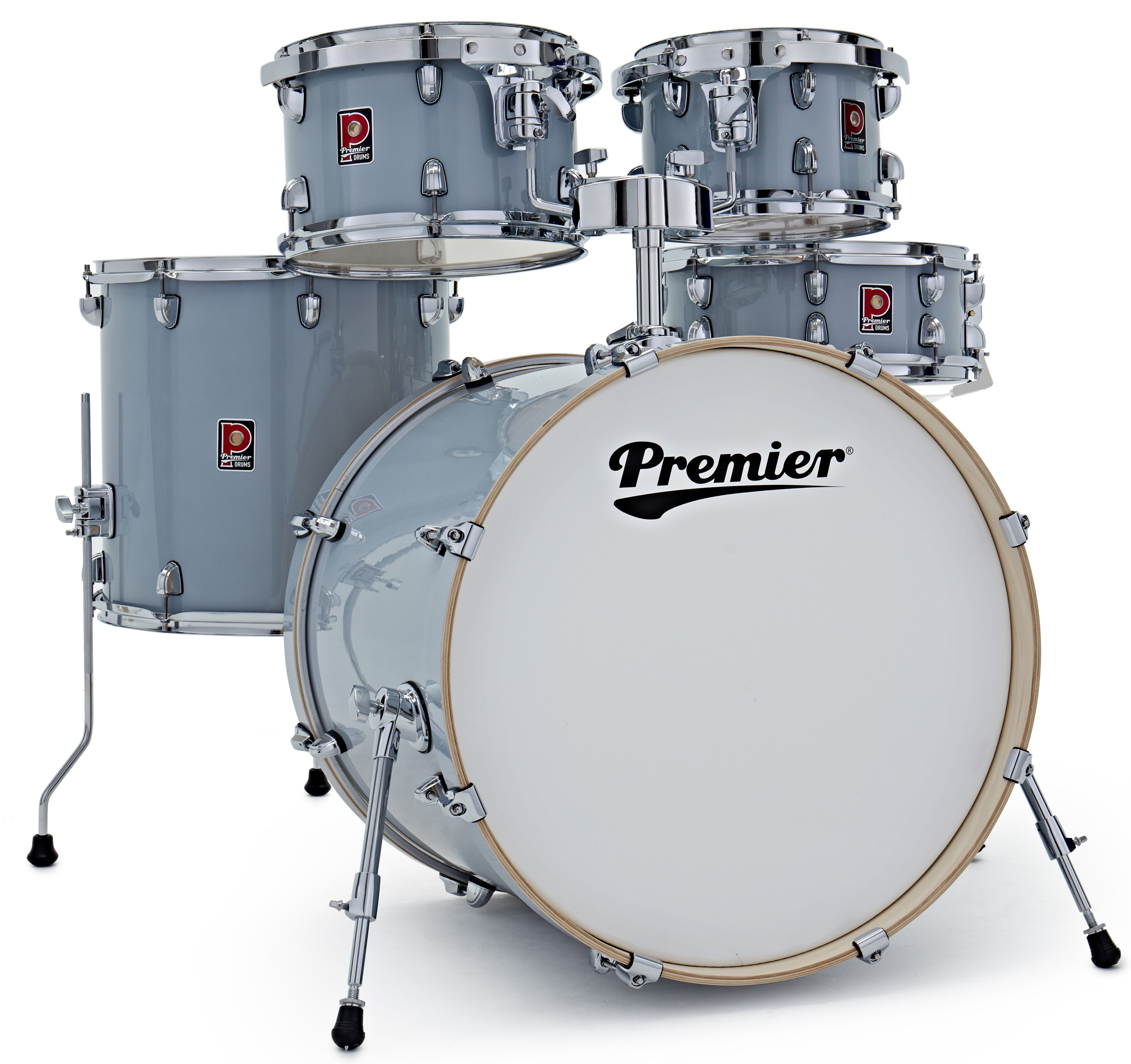 Premier Artist 22″ 5pc Modern Rock Shell Pack Steel Grey
