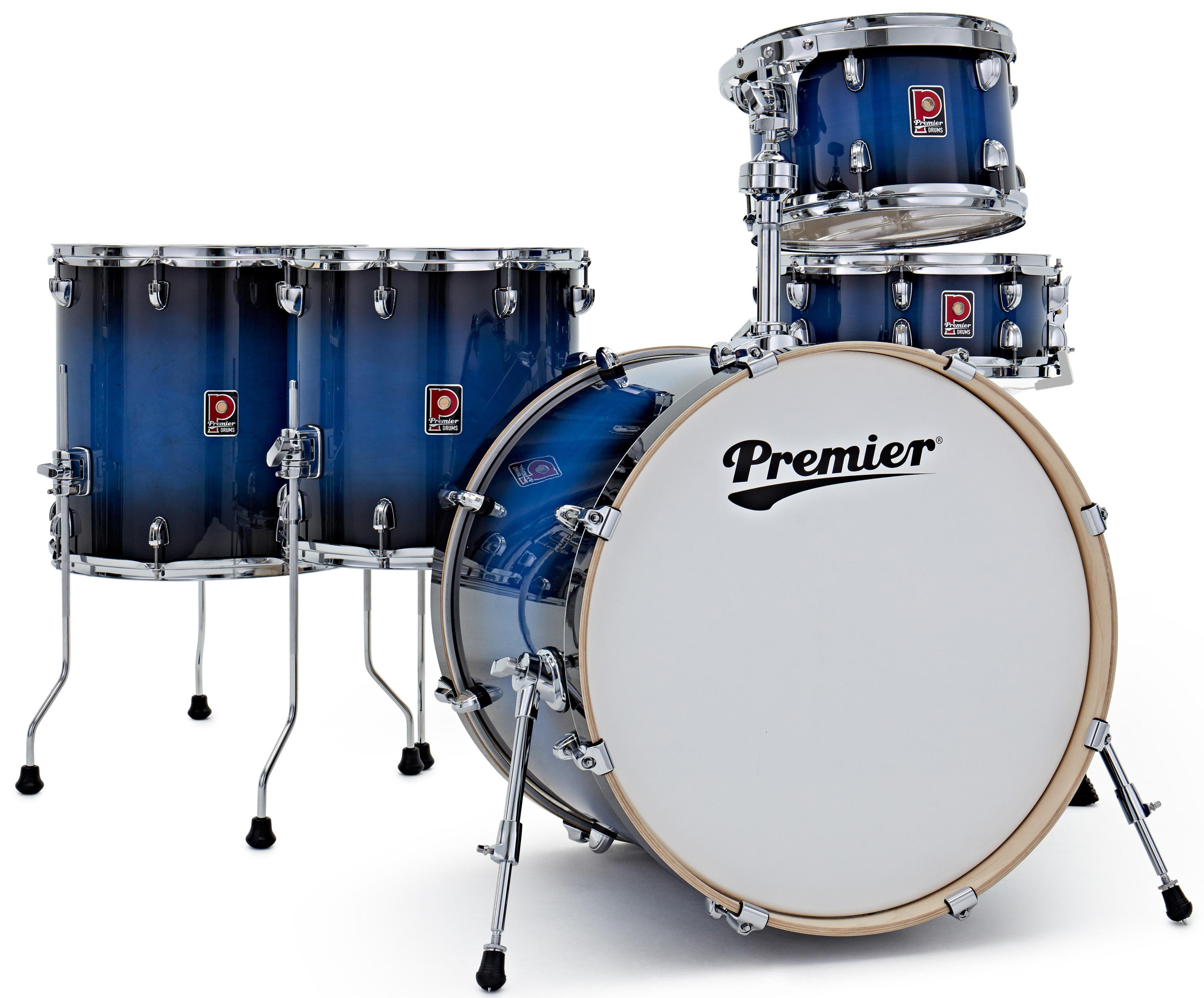 Premier Artist 22″ 5pc Heavy Rock Shell Pack Indigo Burst