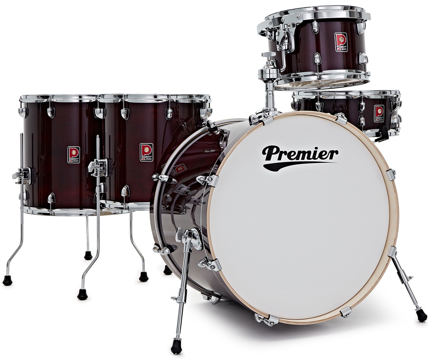 Premier Artist 22" 5pc Heavy Rock Shell Pack Cherry Red