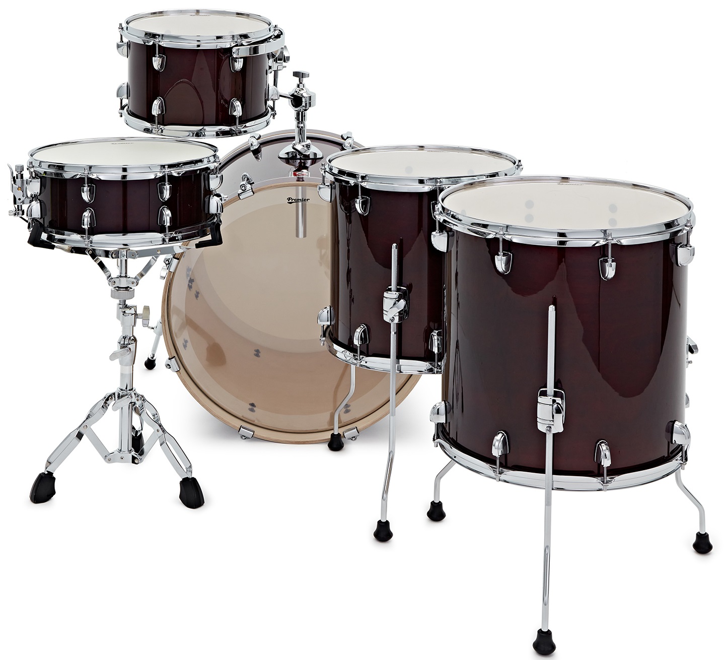 Premier Artist 22″ 5pc Heavy Rock Shell Pack Cherry Red