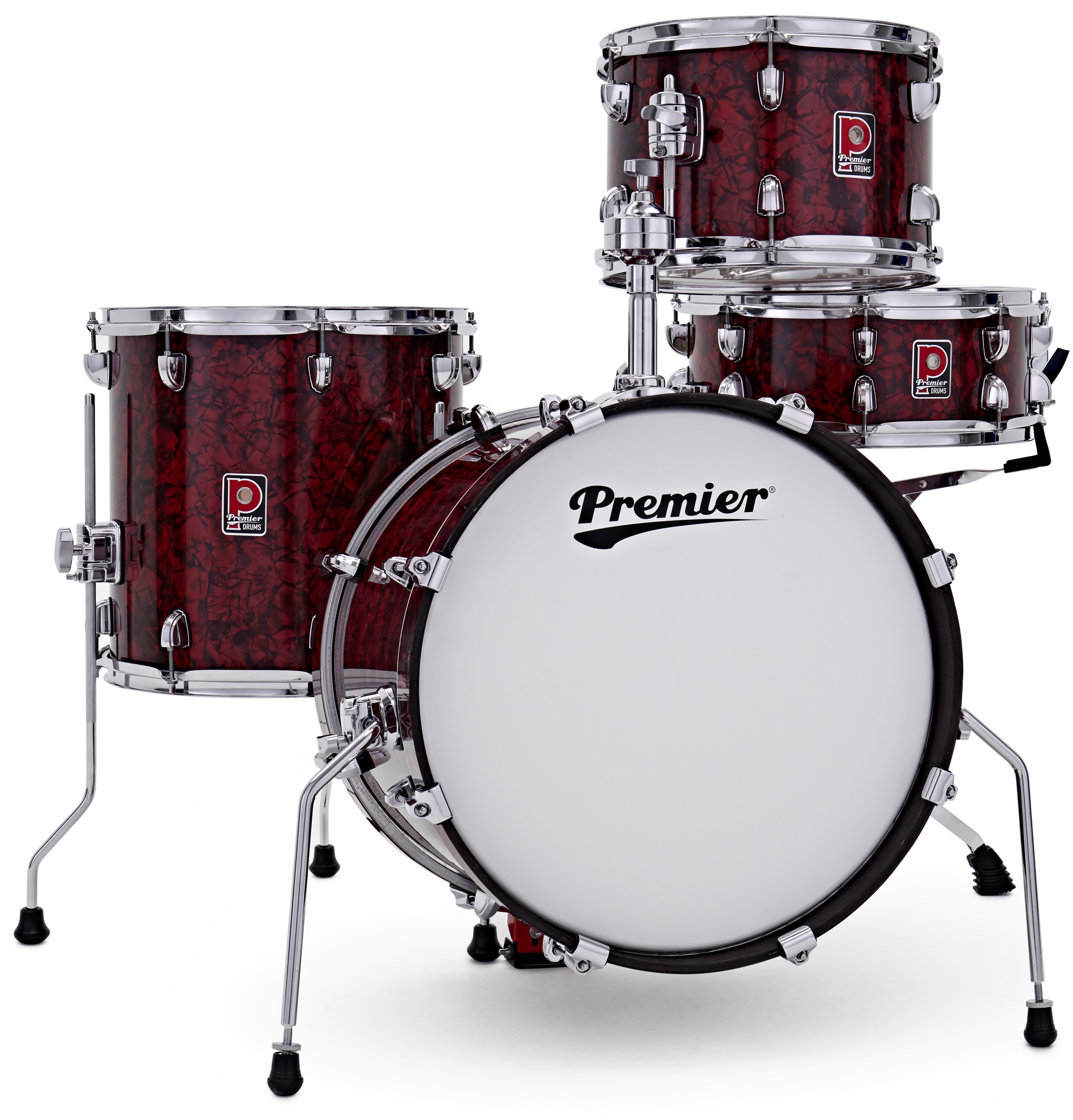 Premier Artist Heritage 18" 4pc Shell Pack Burgundy Pearl