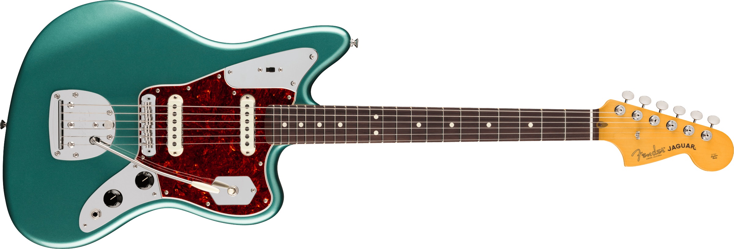 Fender American Professional Classic Jaguar RW Faded Sherwood Green Me