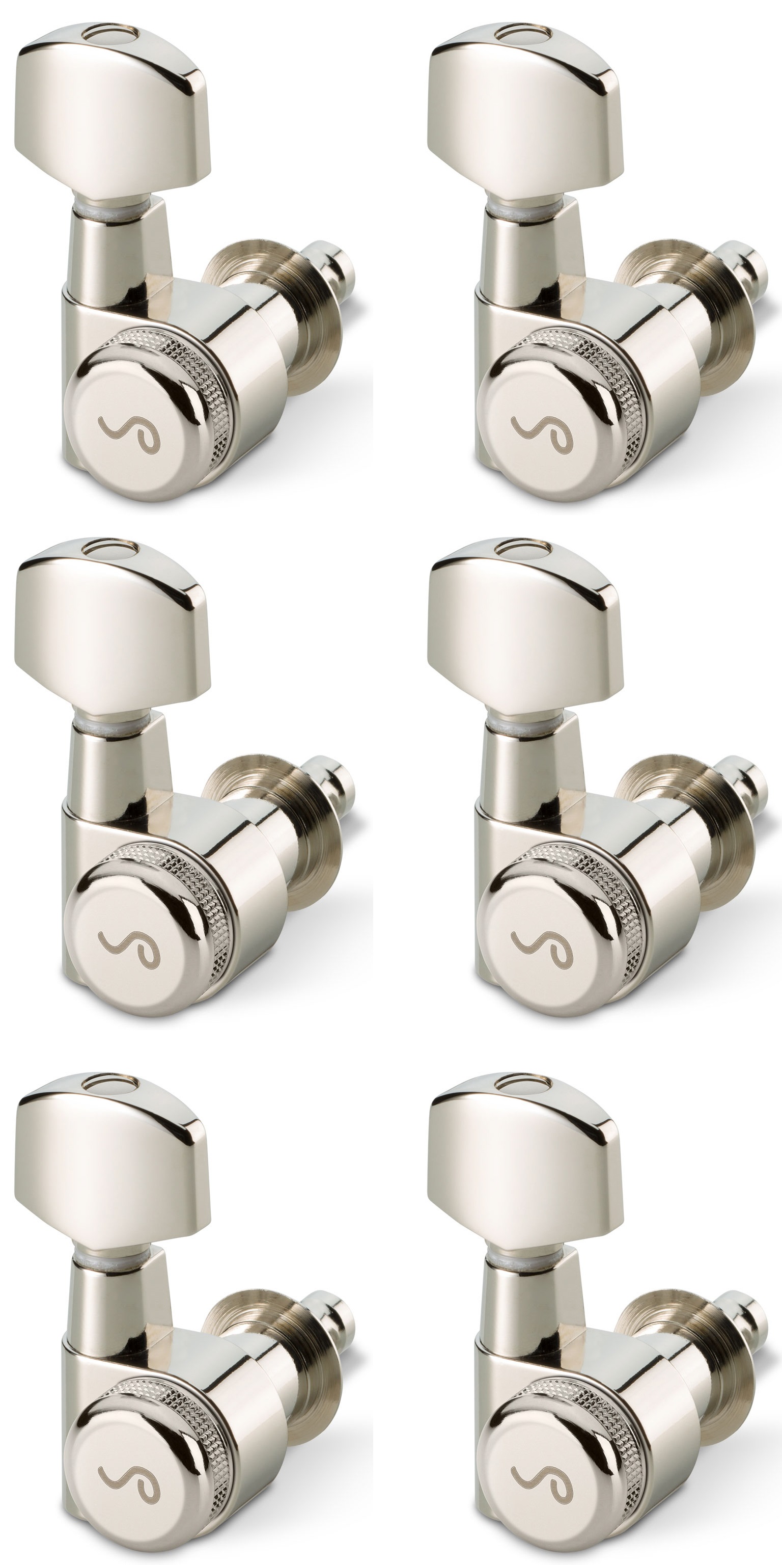 E-shop Schaller M6 Pin 6 left Nickel Locking 21,0