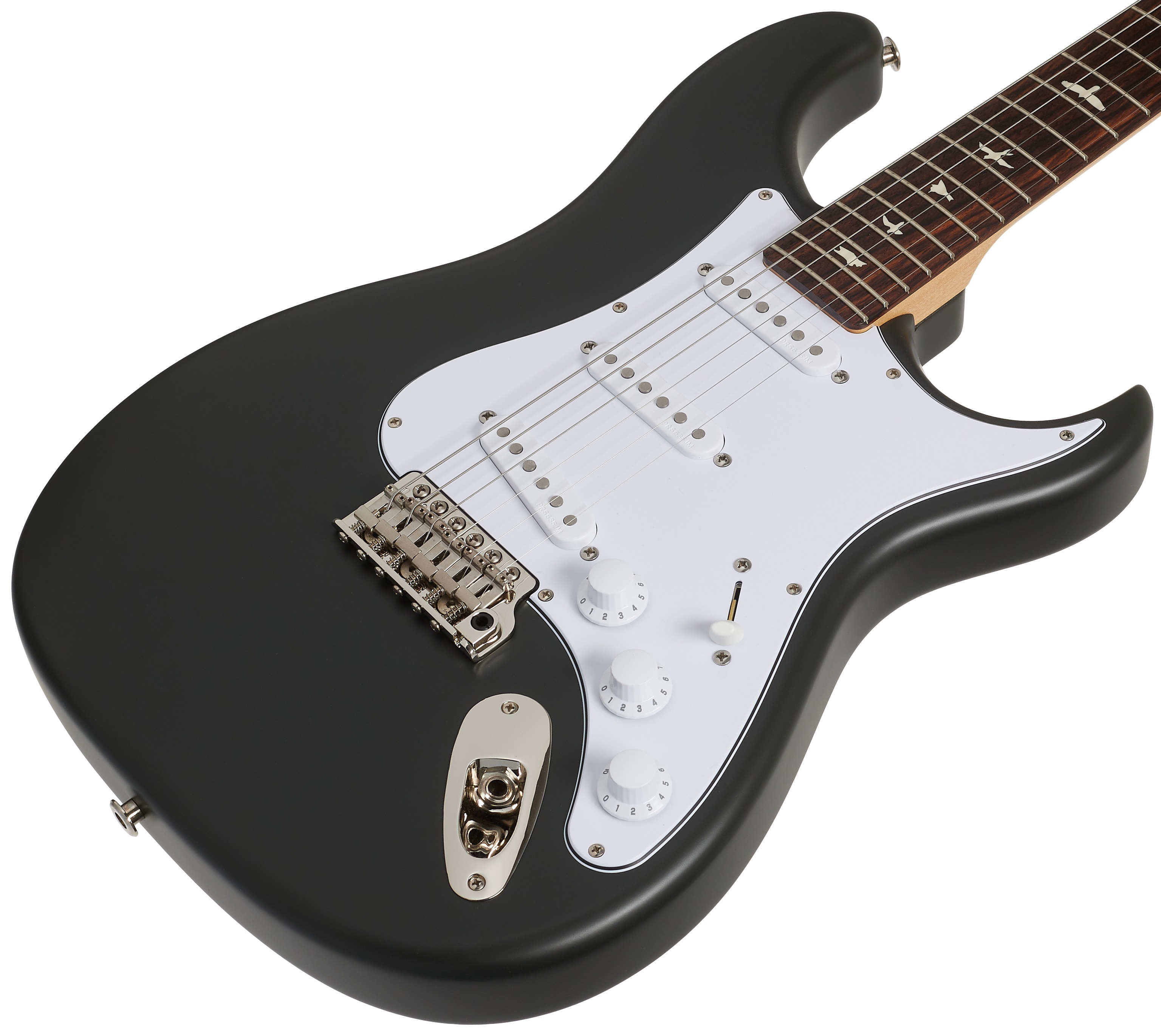 PRS Silver Sky RW Faded Black Tee Satin