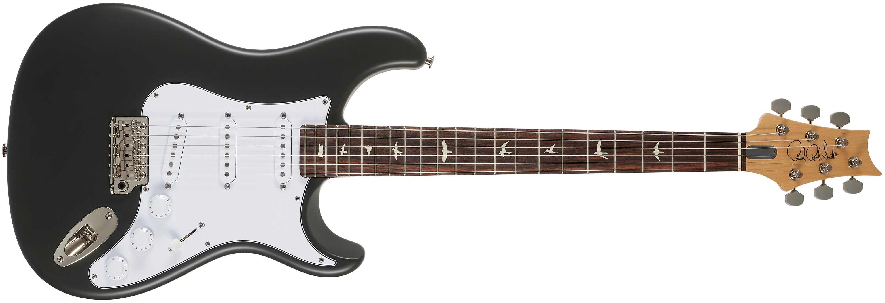 PRS Silver Sky RW Faded Black Tee Satin