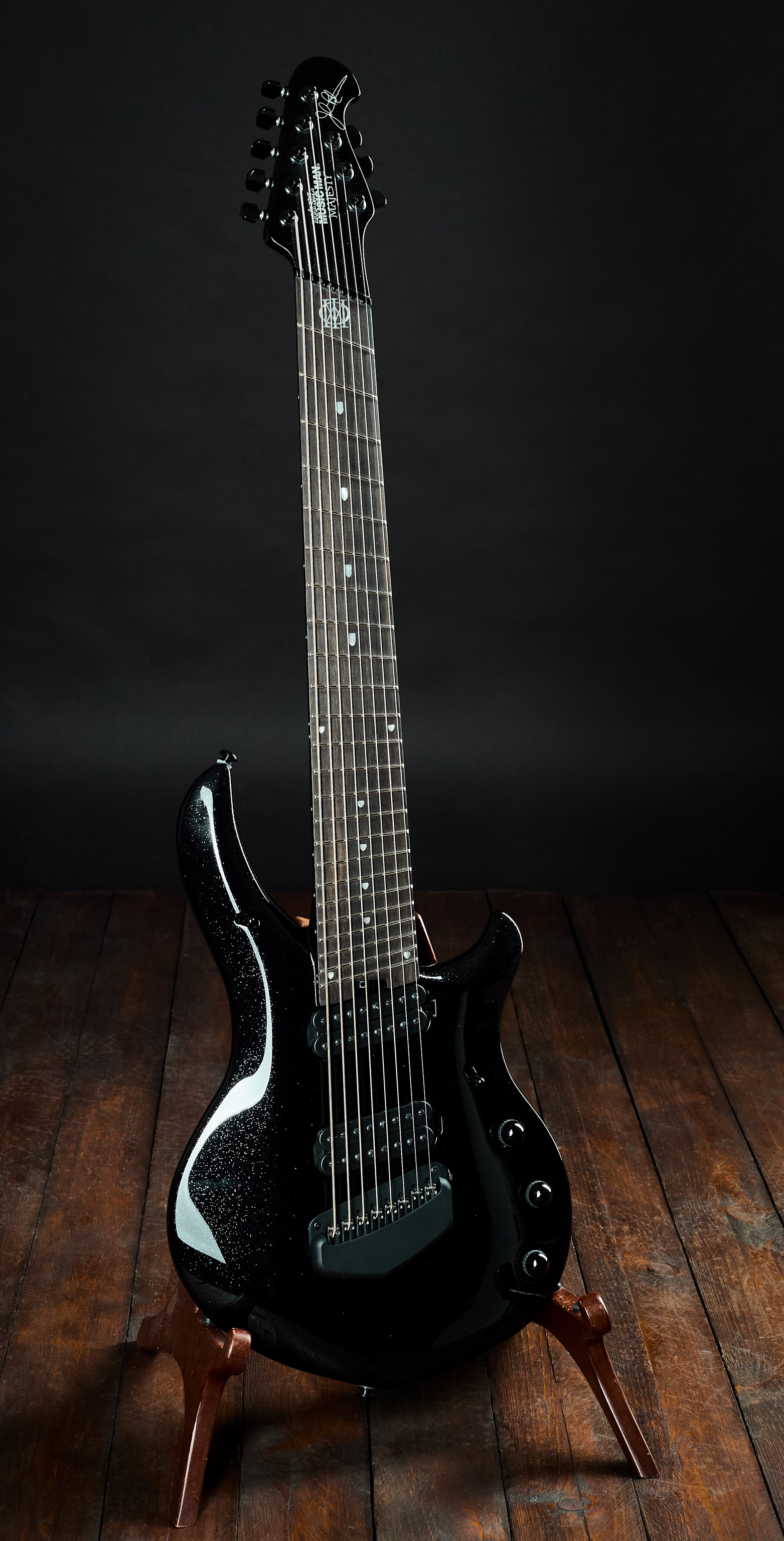 Music Man 2024 Majesty 8 Black Frosting
