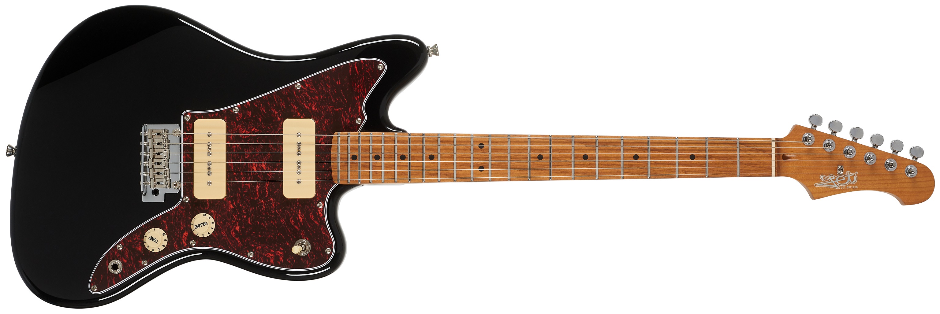 JET Guitars JJ-300 P90 BK