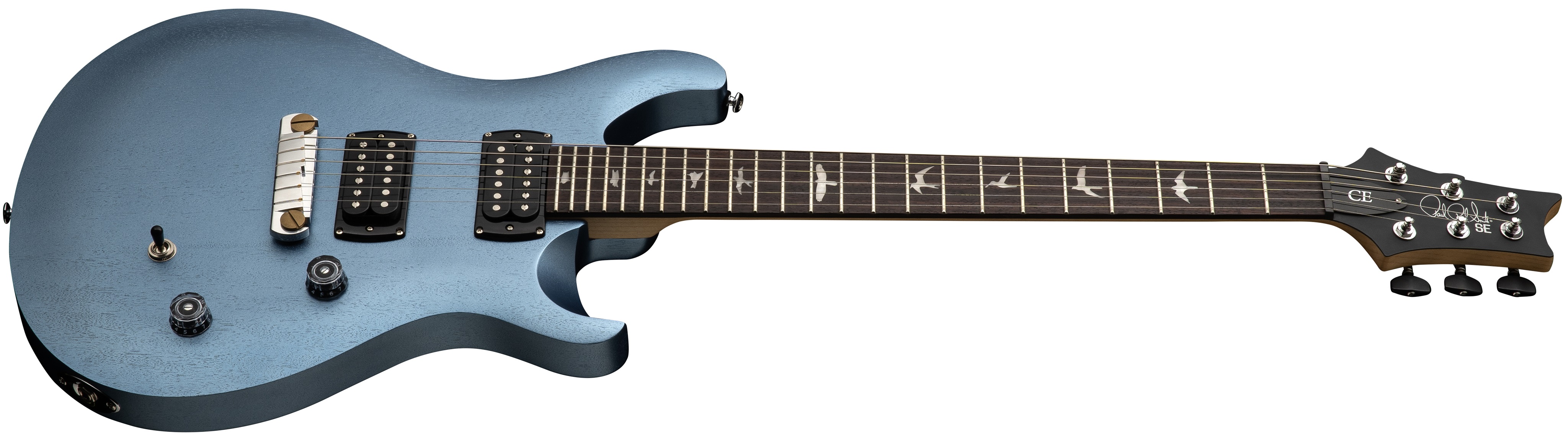 PRS SE CE24 Standard Satin Ice Blue Metallic