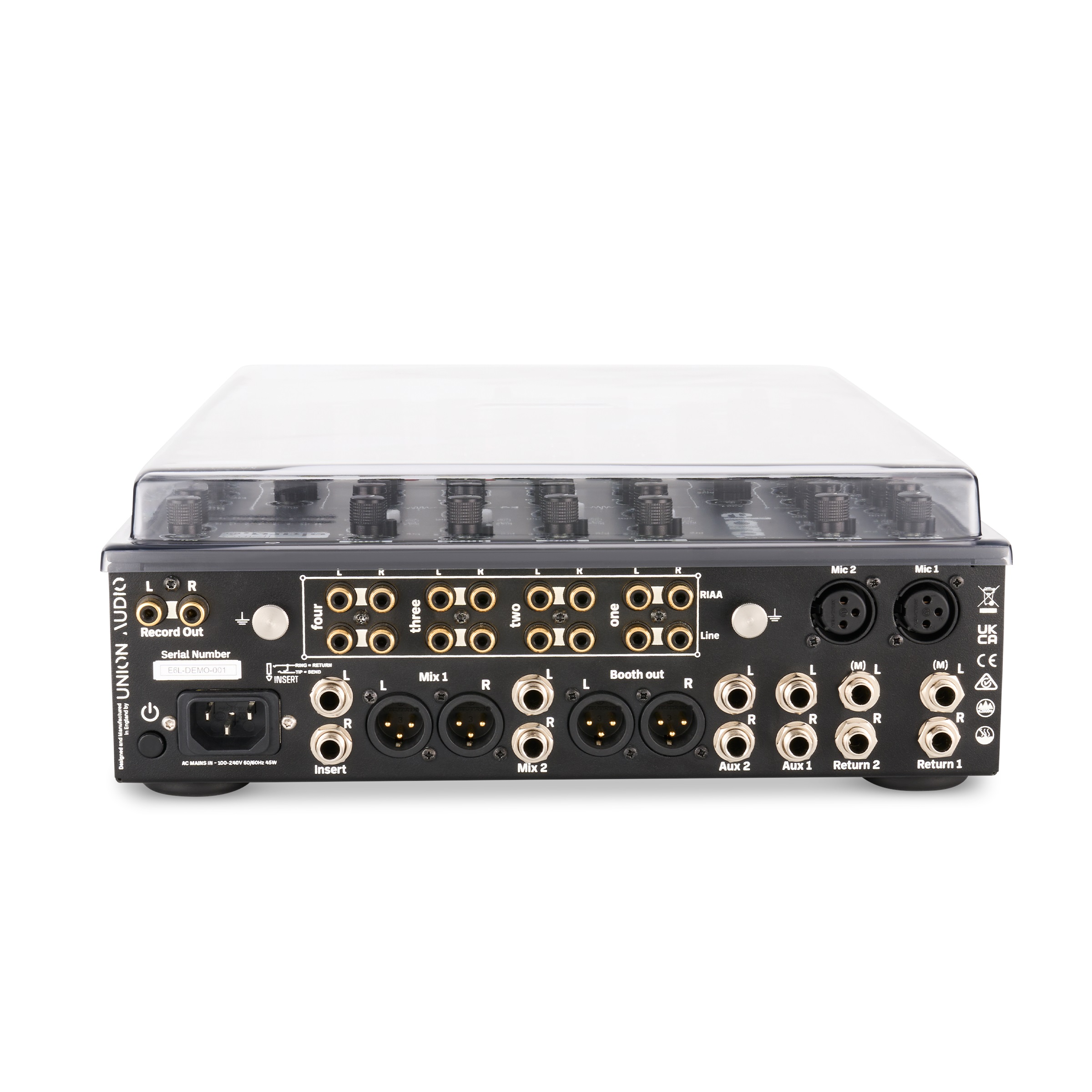 Decksaver UNION AUDIO ELARA.6 COVER