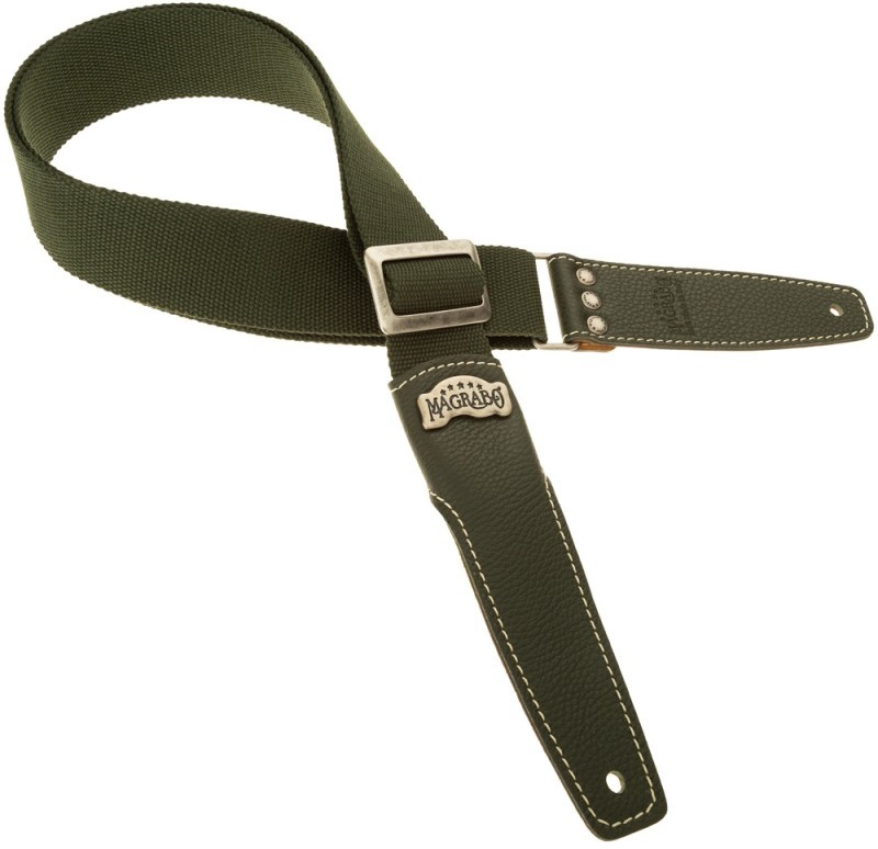 Magrabò Stripe SS Cotton Dark Green / Dark Green 5 cm