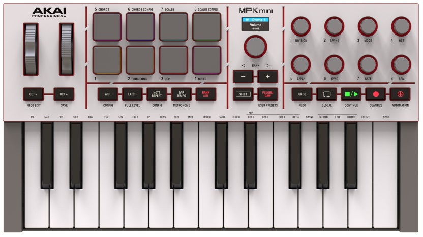 Akai MPK Mini IV White