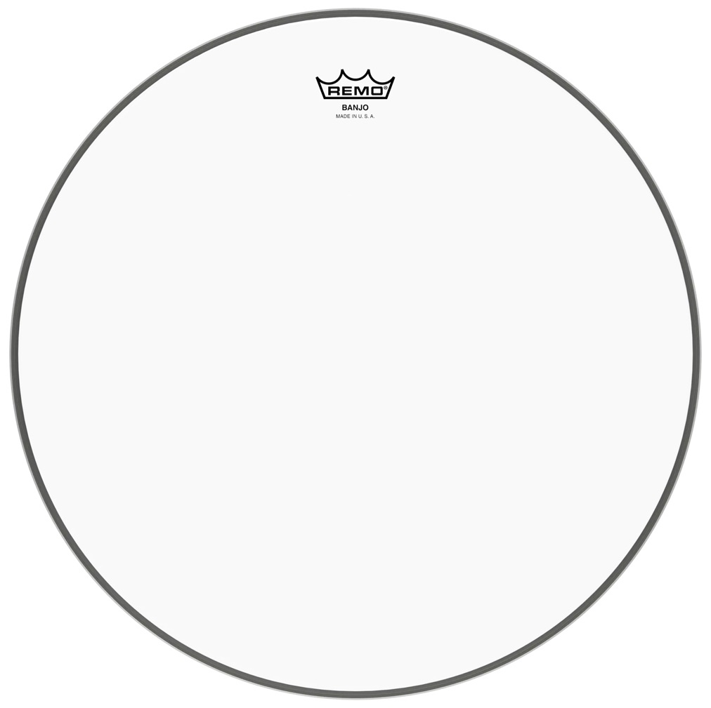 Remo Banjo Head - 11" Clear Medium Collar