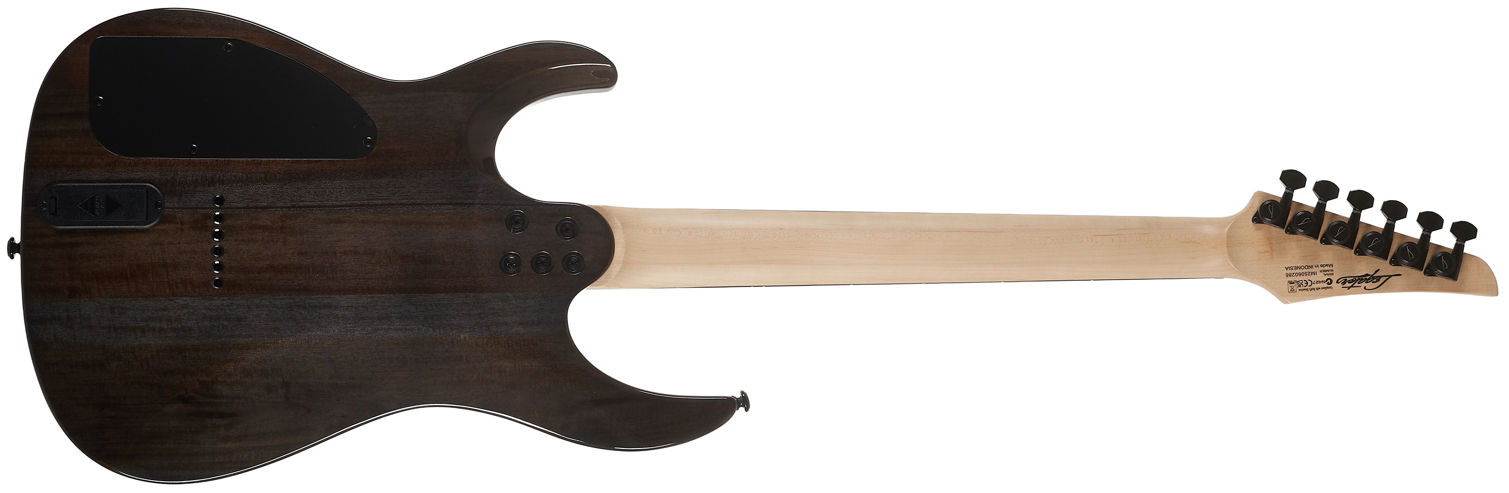 Legator Ninja 6 Standard Scale Black Burl