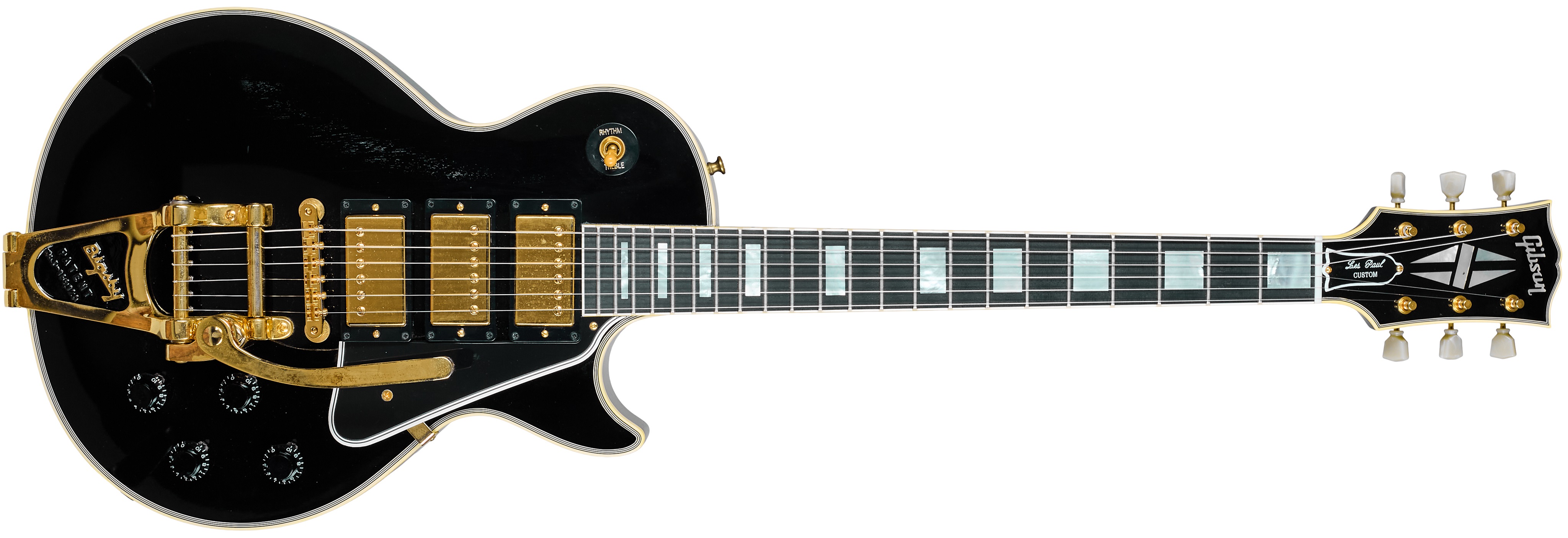 E-shop Gibson Custom 2008 Les Paul Custom 1957 Reissue 3-Pickup Bigsby VOS Eb