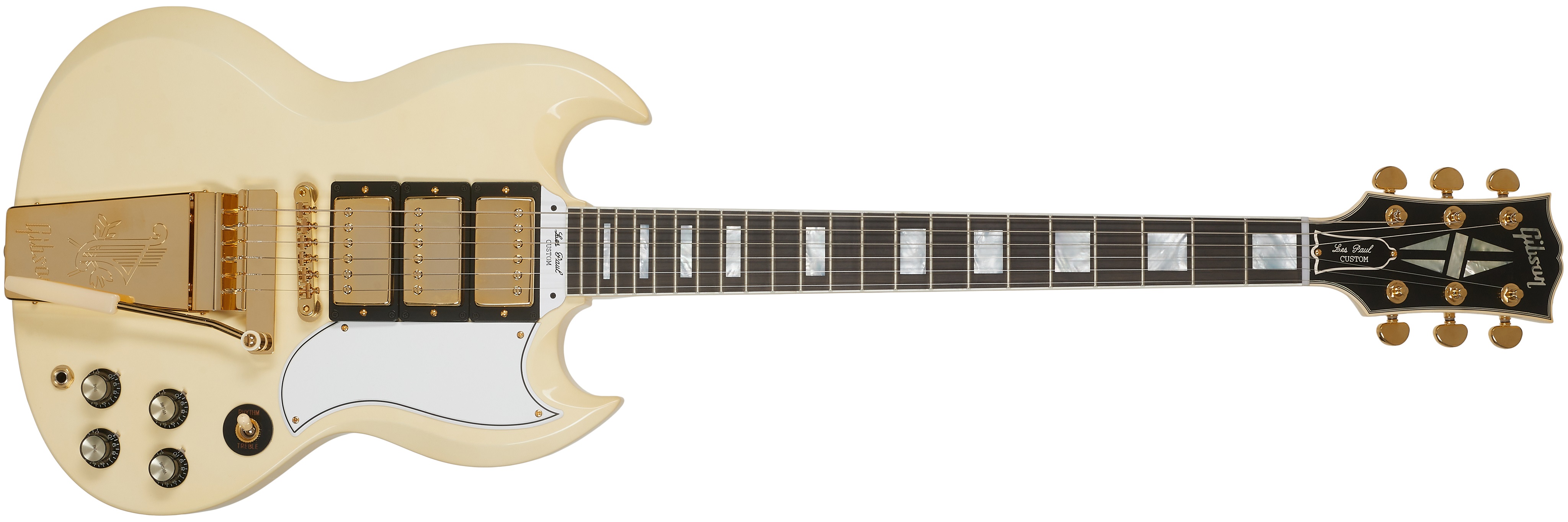 E-shop Gibson Custom 1963 Les Paul SG Custom Reissue 3-Pickup w/ Maestro VOS