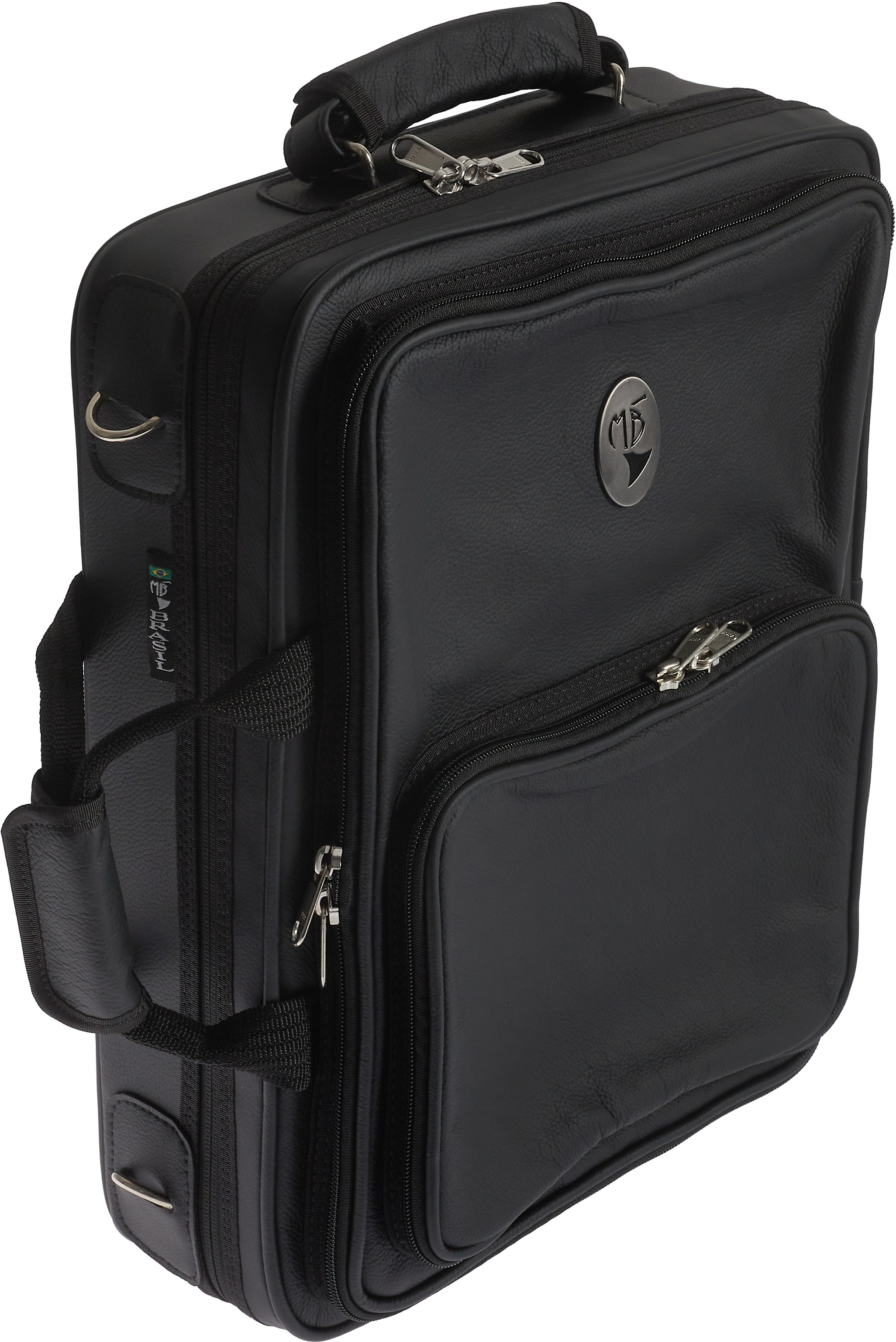 Marcus Bonna MB Case for 2 Clarinets A/Bb, Black Leather