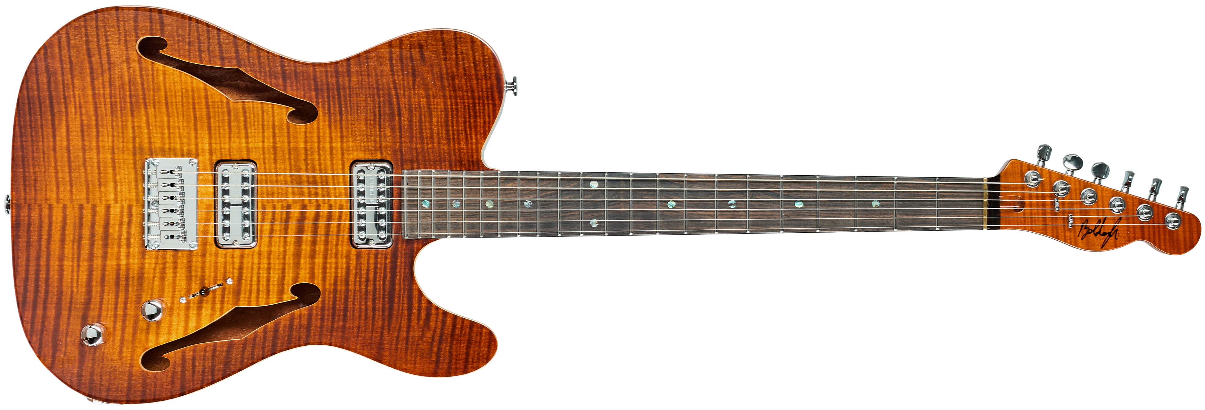 Boldogh 2025 Custom Telecaster Violin Burst