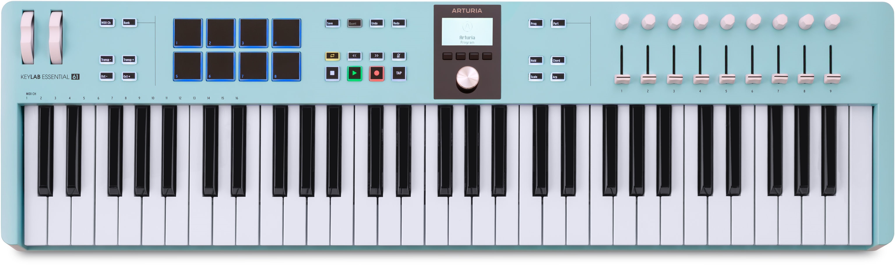 Arturia KeyLab Essential 61 mk3 Aquamarine