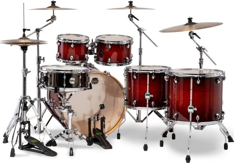 Mapex Armory Red Onyx Burst Rock Set AR628SFUVNR