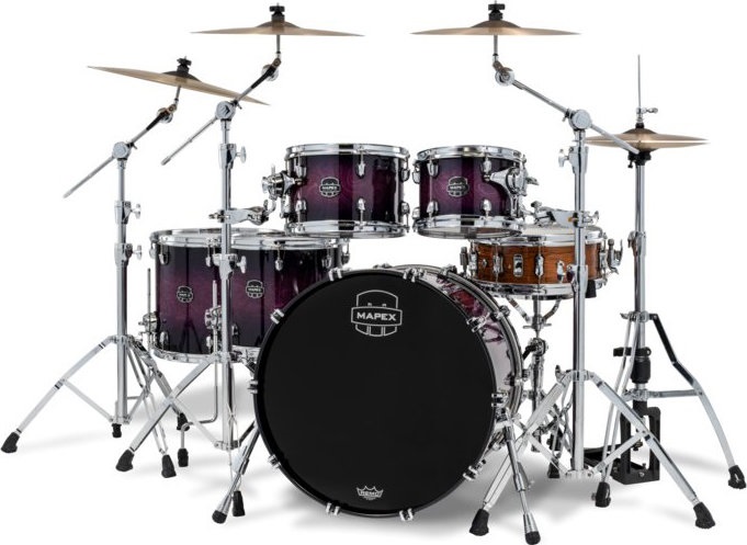 Mapex Saturn Royal Purple Burst Rock Set SR628XZXP
