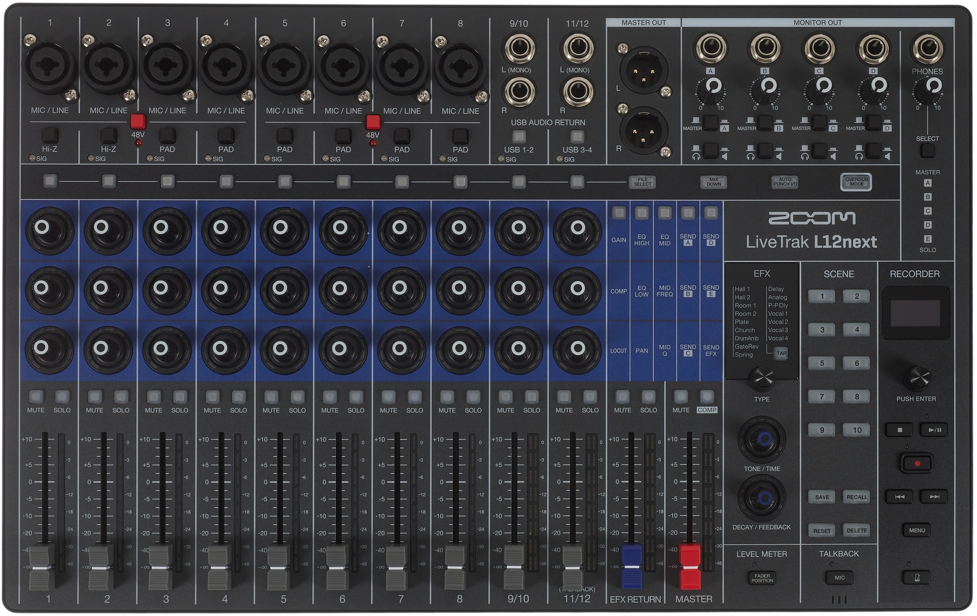 Zoom LiveTrak L12next