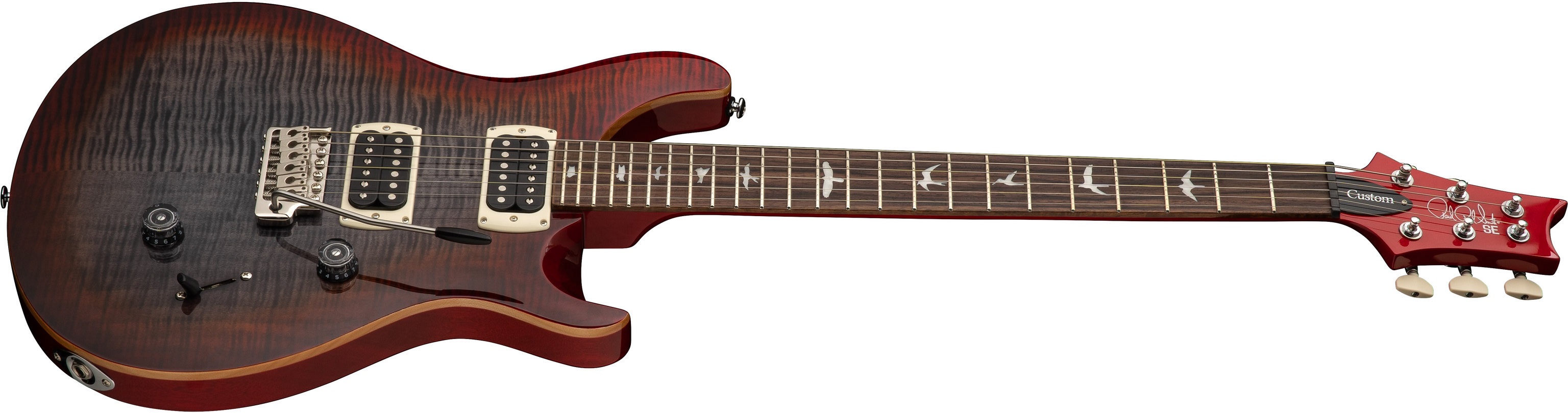 PRS SE Custom 24 Charcoal Cherry Burst 2026