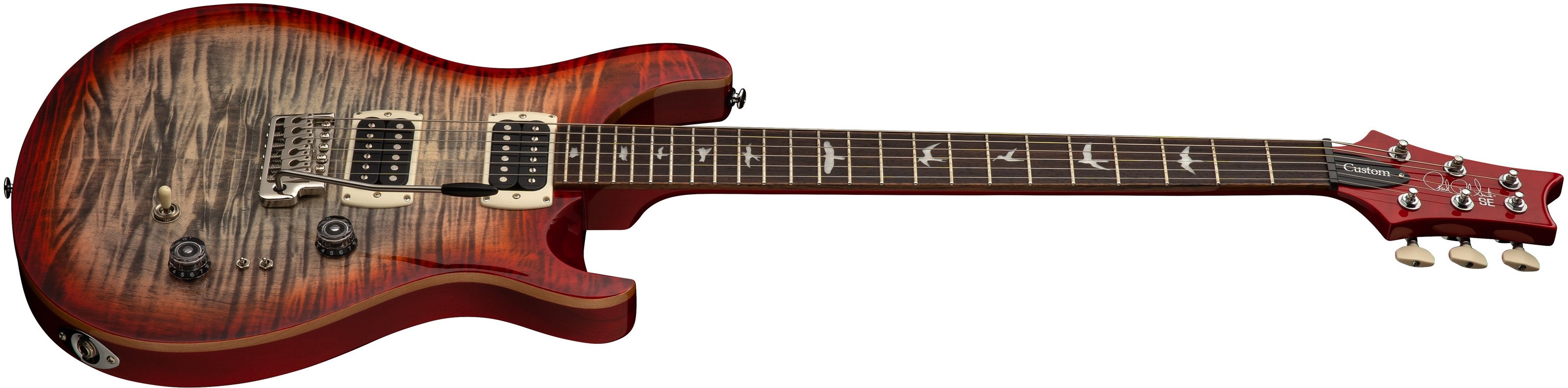 PRS SE Custom 24-08 Charcoal Cherry Burst 2026