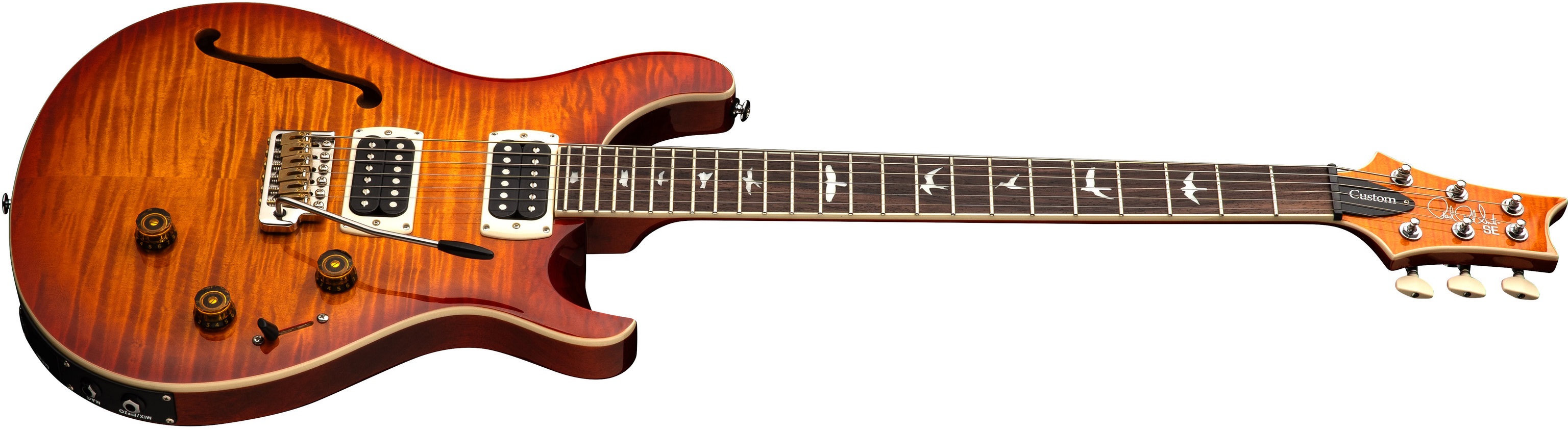 PRS SE Custom 24 Semi-Hollow Piezo Vintage Sunburst 2026