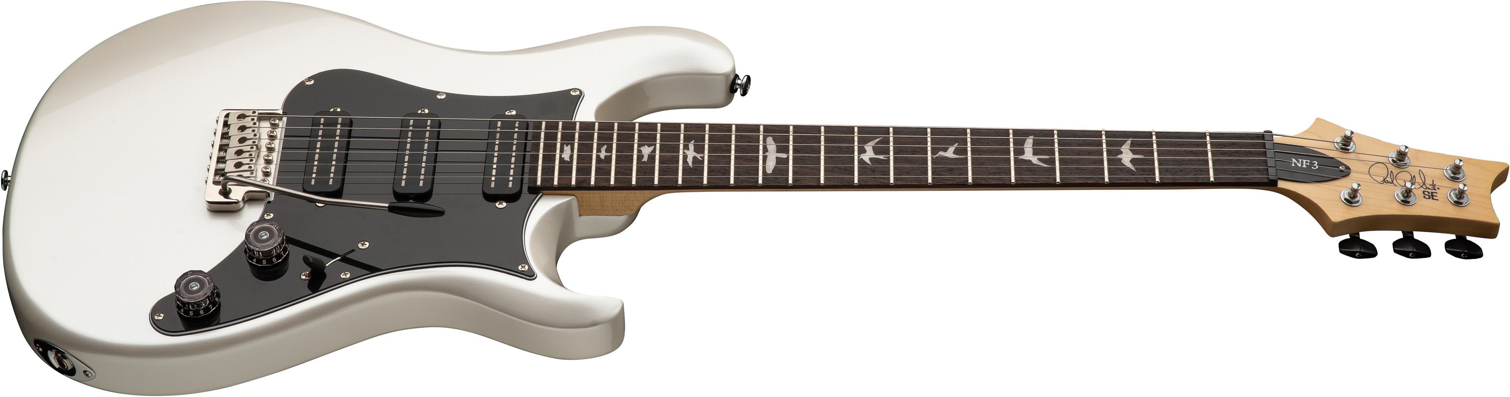 PRS SE NF3 RW Pearl White 2026
