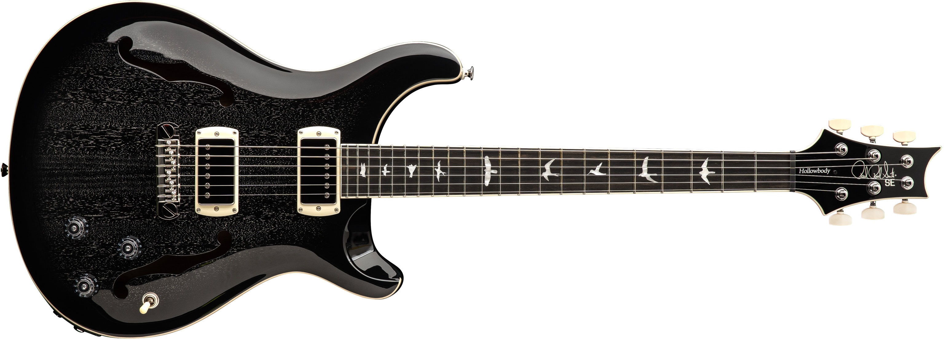 PRS SE Hollowbody Standard Piezo Dog Hair Smokeburst 2026