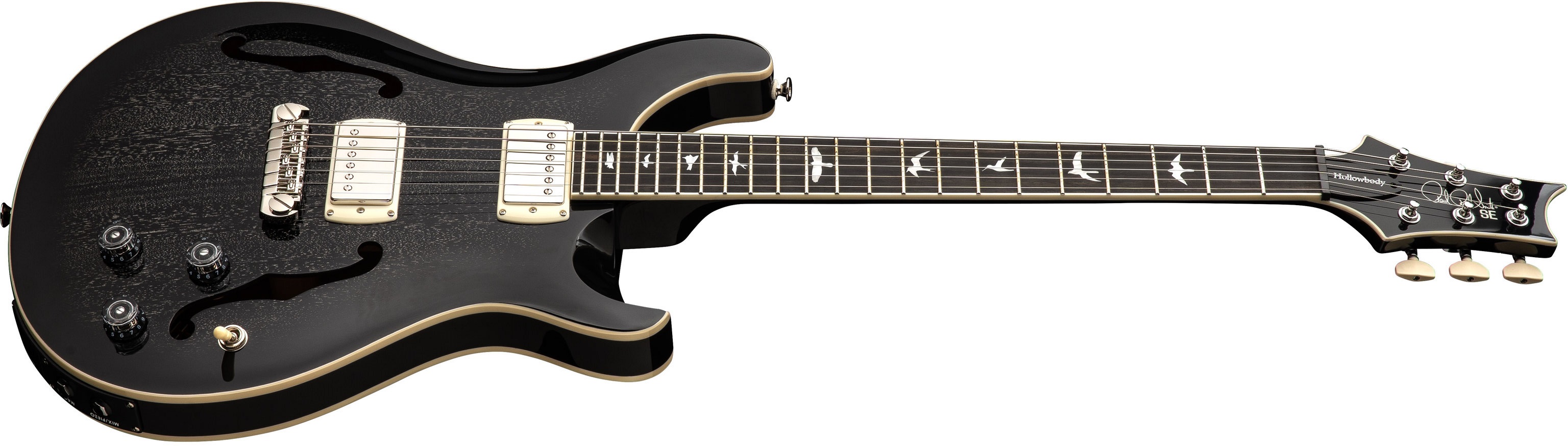 PRS SE Hollowbody Standard Piezo Dog Hair Smokeburst 2026