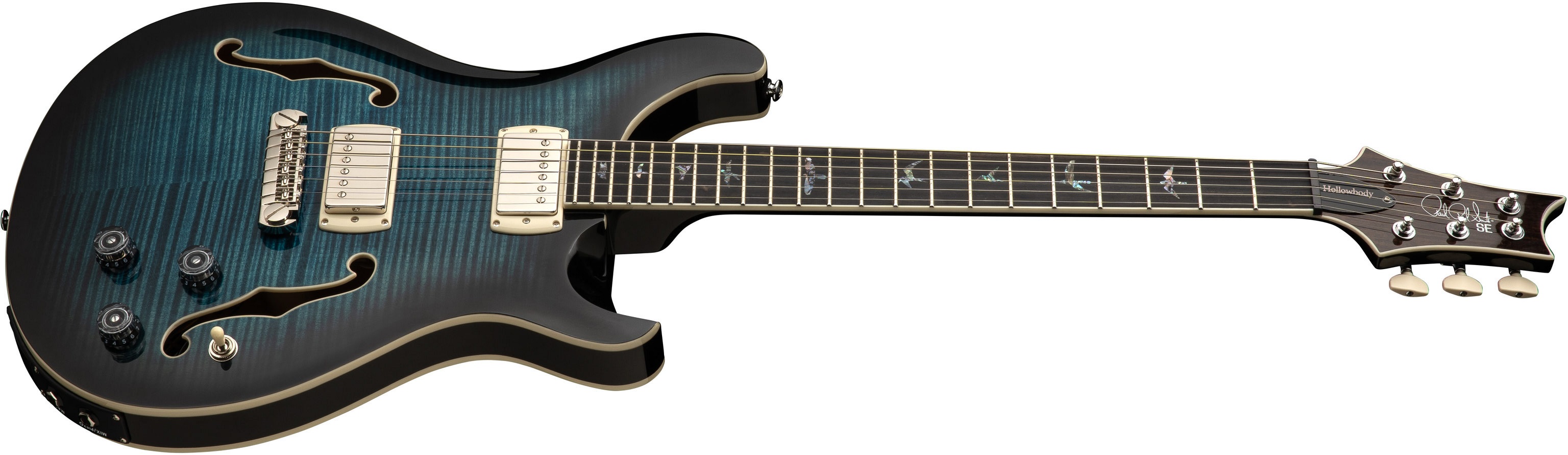 PRS SE Hollowbody II Piezo Peacock Blue 2026