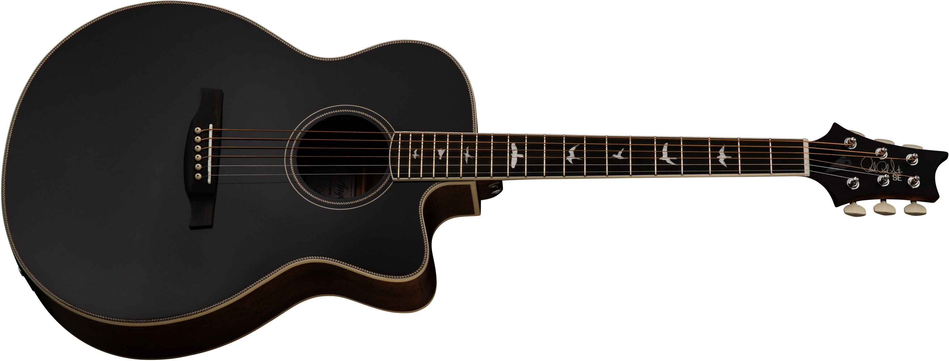 PRS SE A20 Angelus Black Top 2026